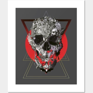 Skull Posters and Art